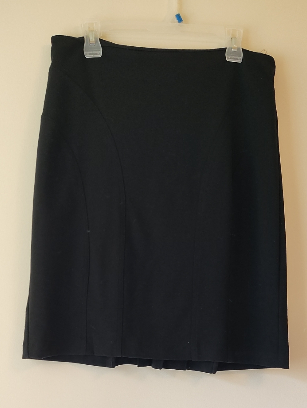 NY Collection Black Pencil Skirt